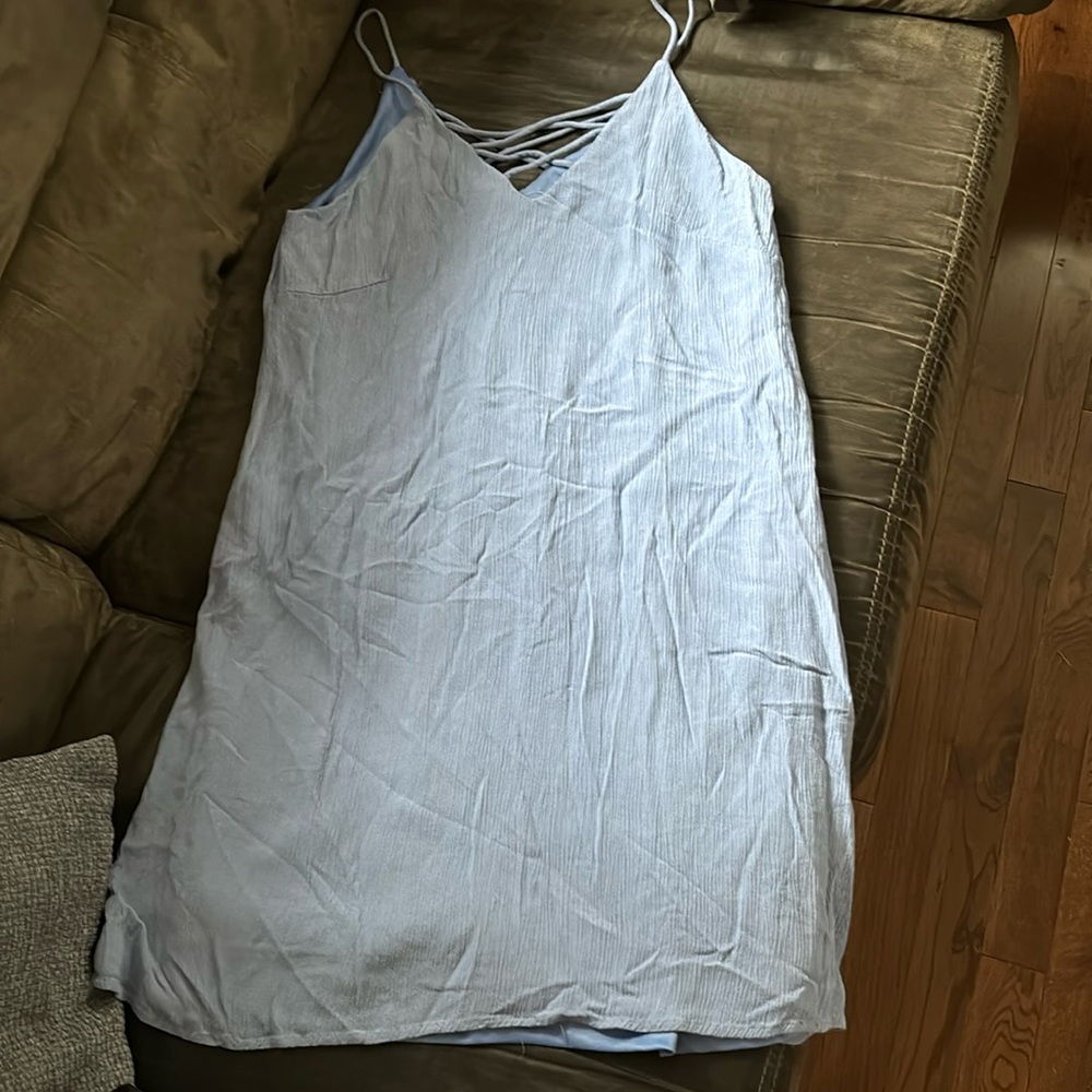 Dress with slip